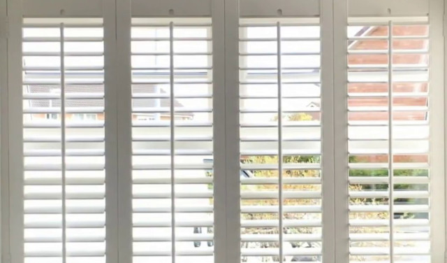 Cheshire Plantation shutters.